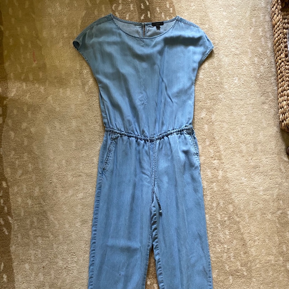 J Crew Chambray Jumpsuit